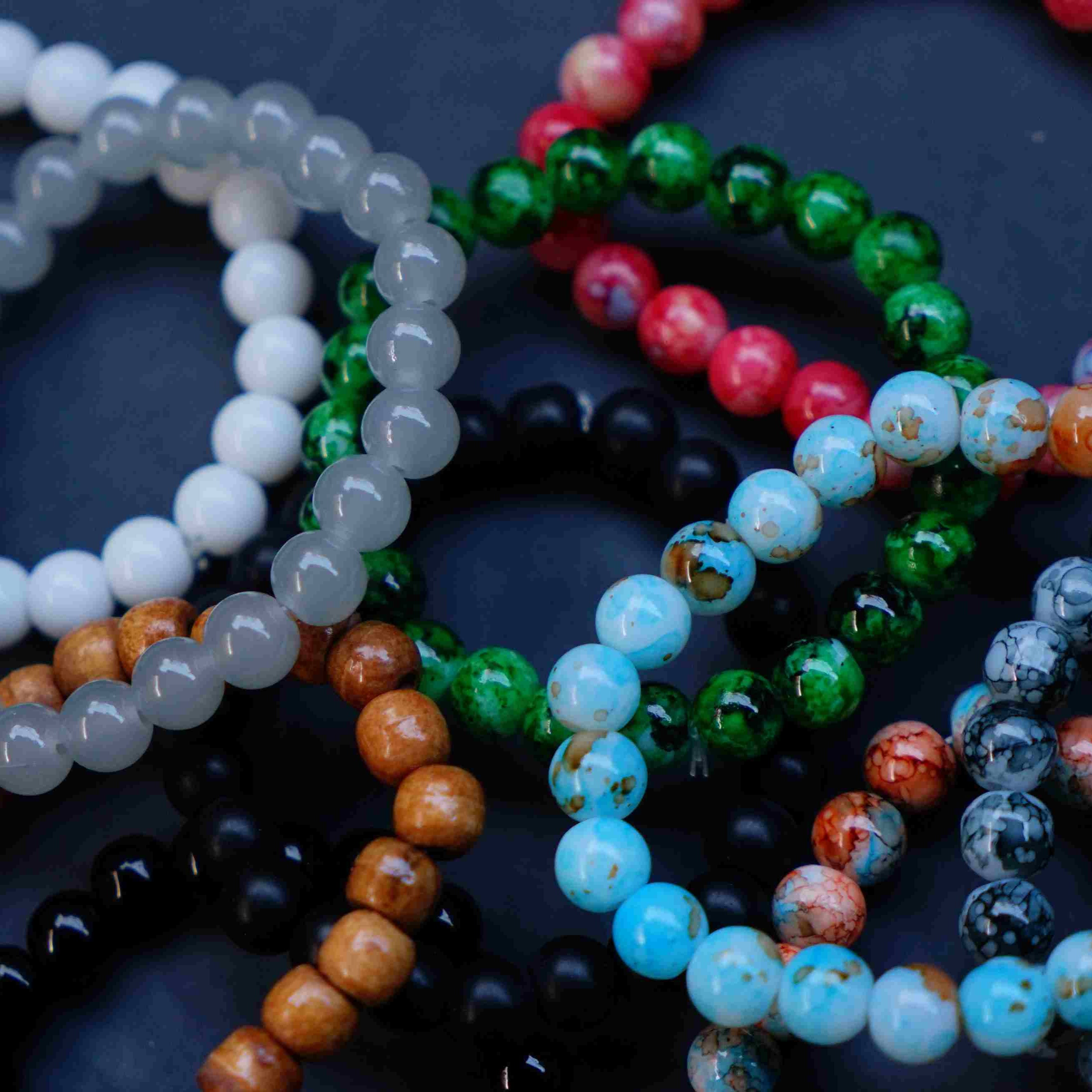 Pack of 10 Beaded Bracelets