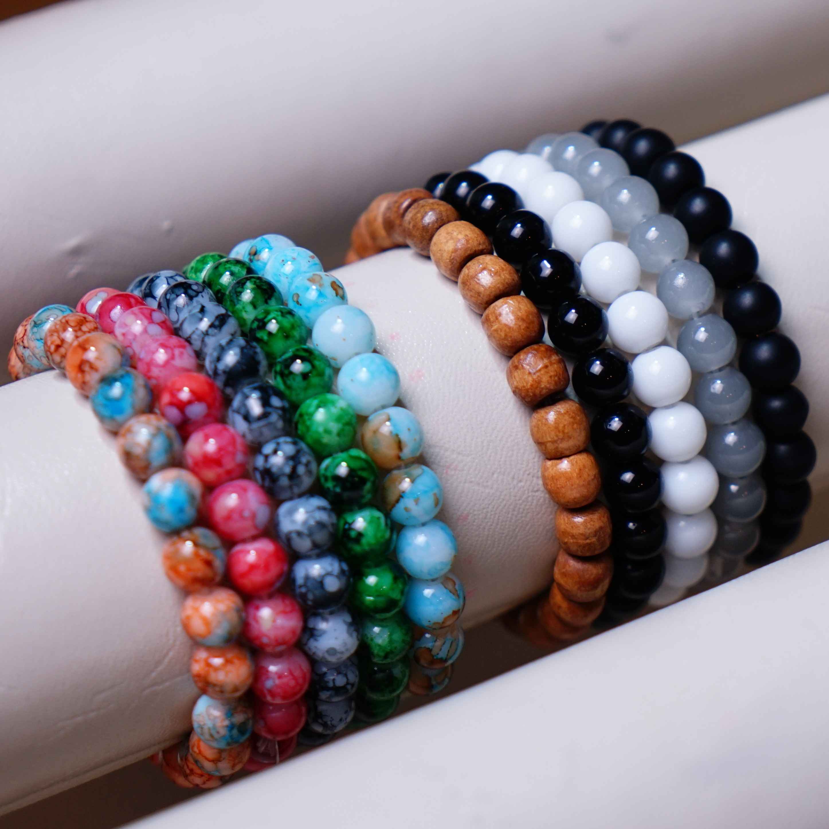 Pack of 10 Beaded Bracelets