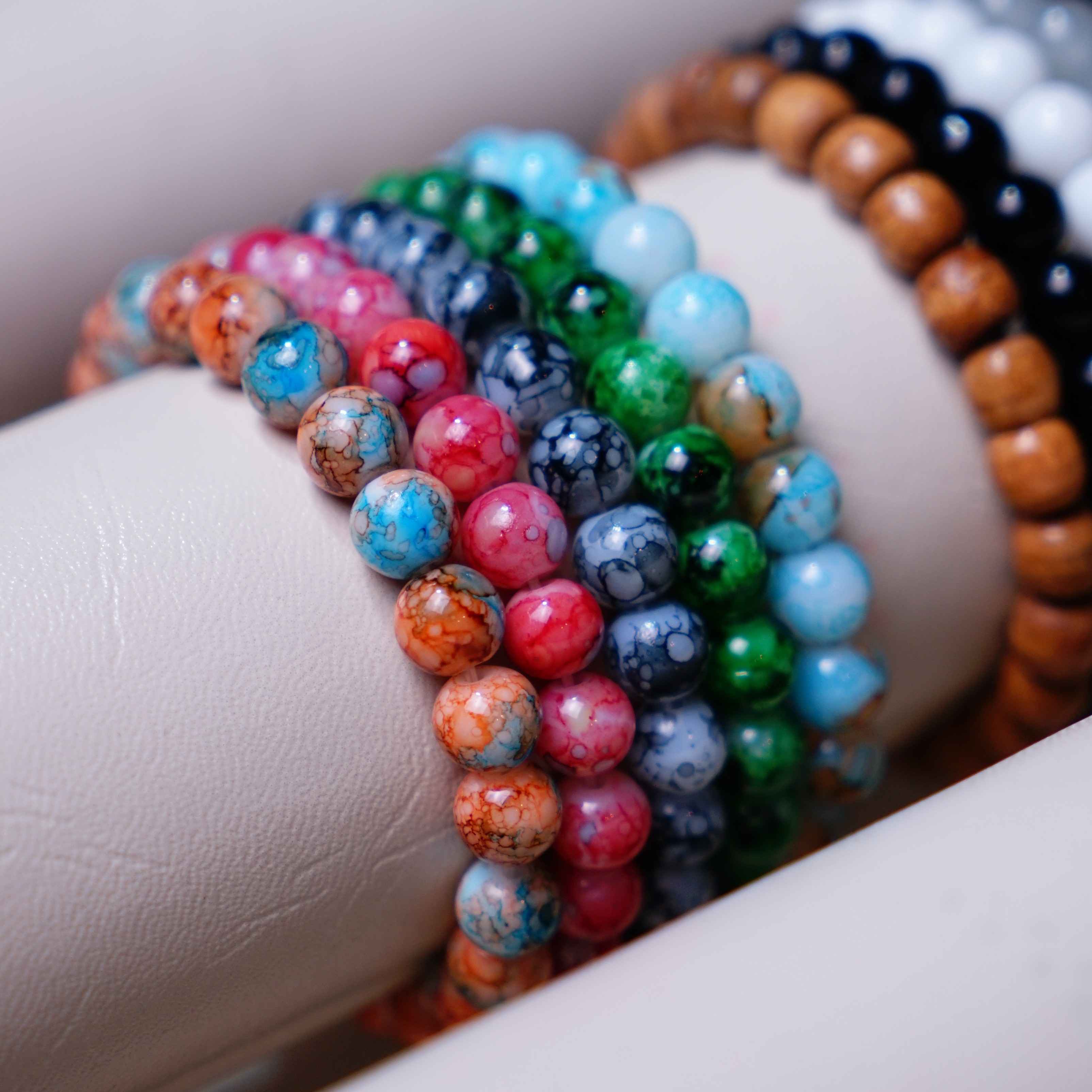 Pack of 10 Beaded Bracelets