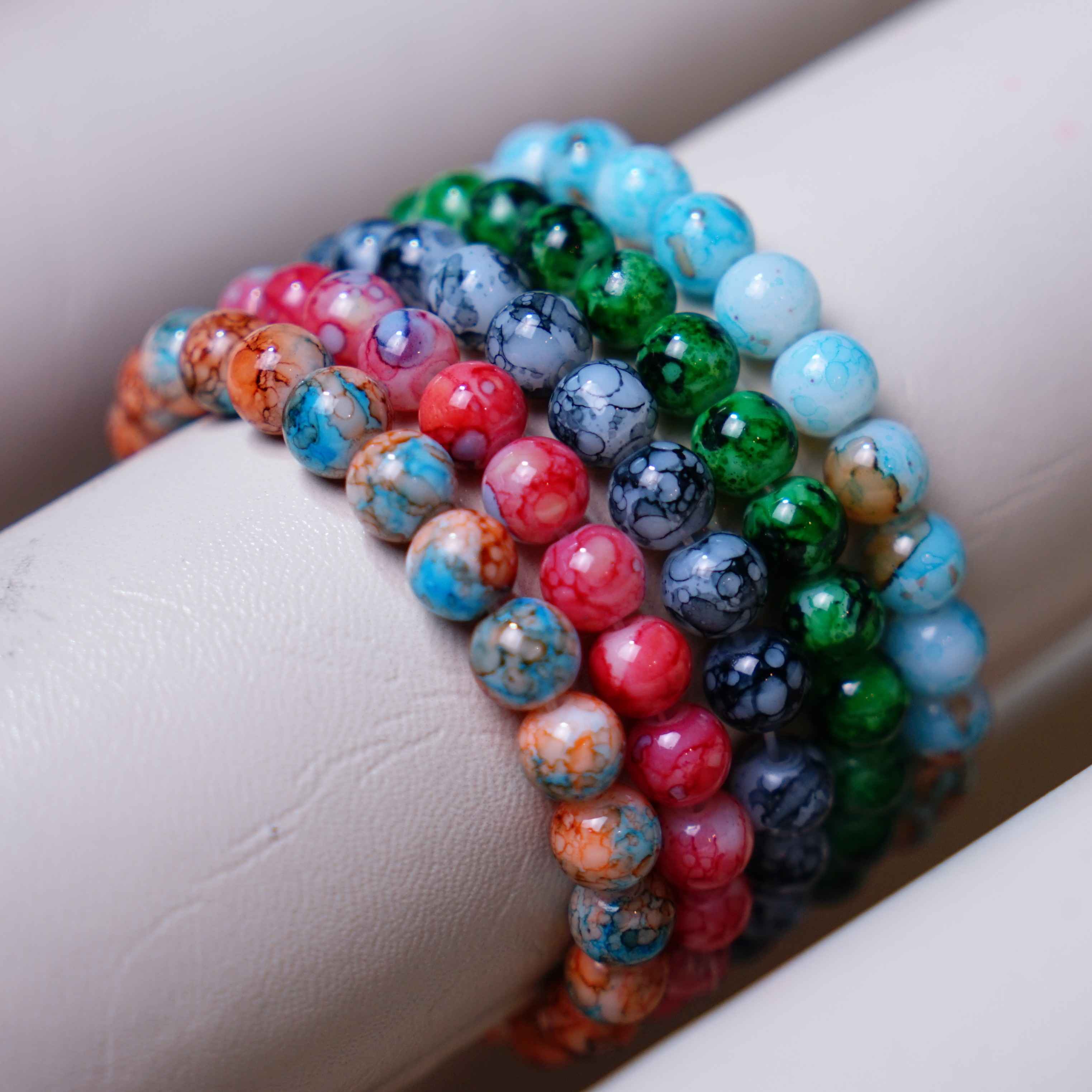 Pack of 10 Beaded Bracelets