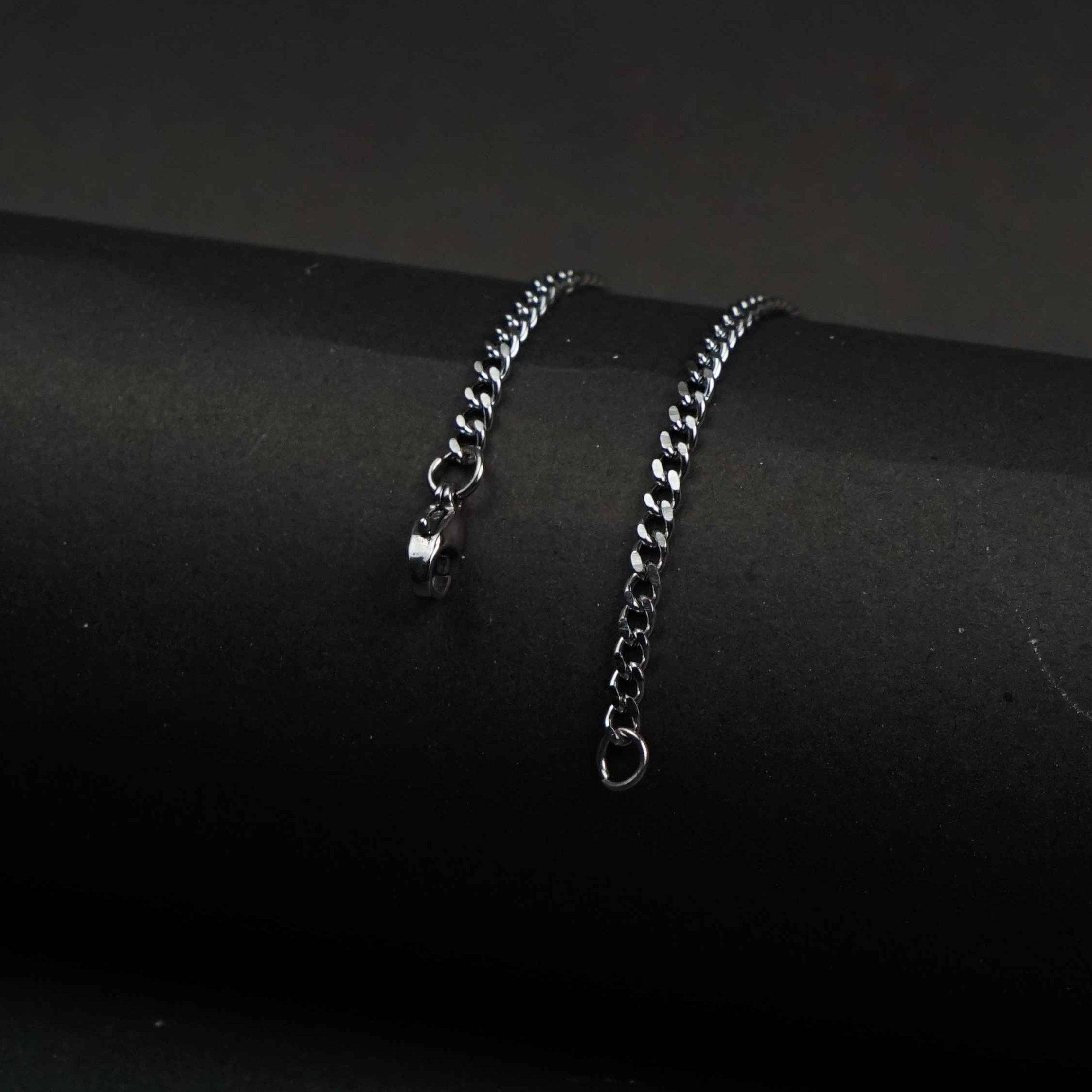 Cuban Chain & Bracelet Set 4mm