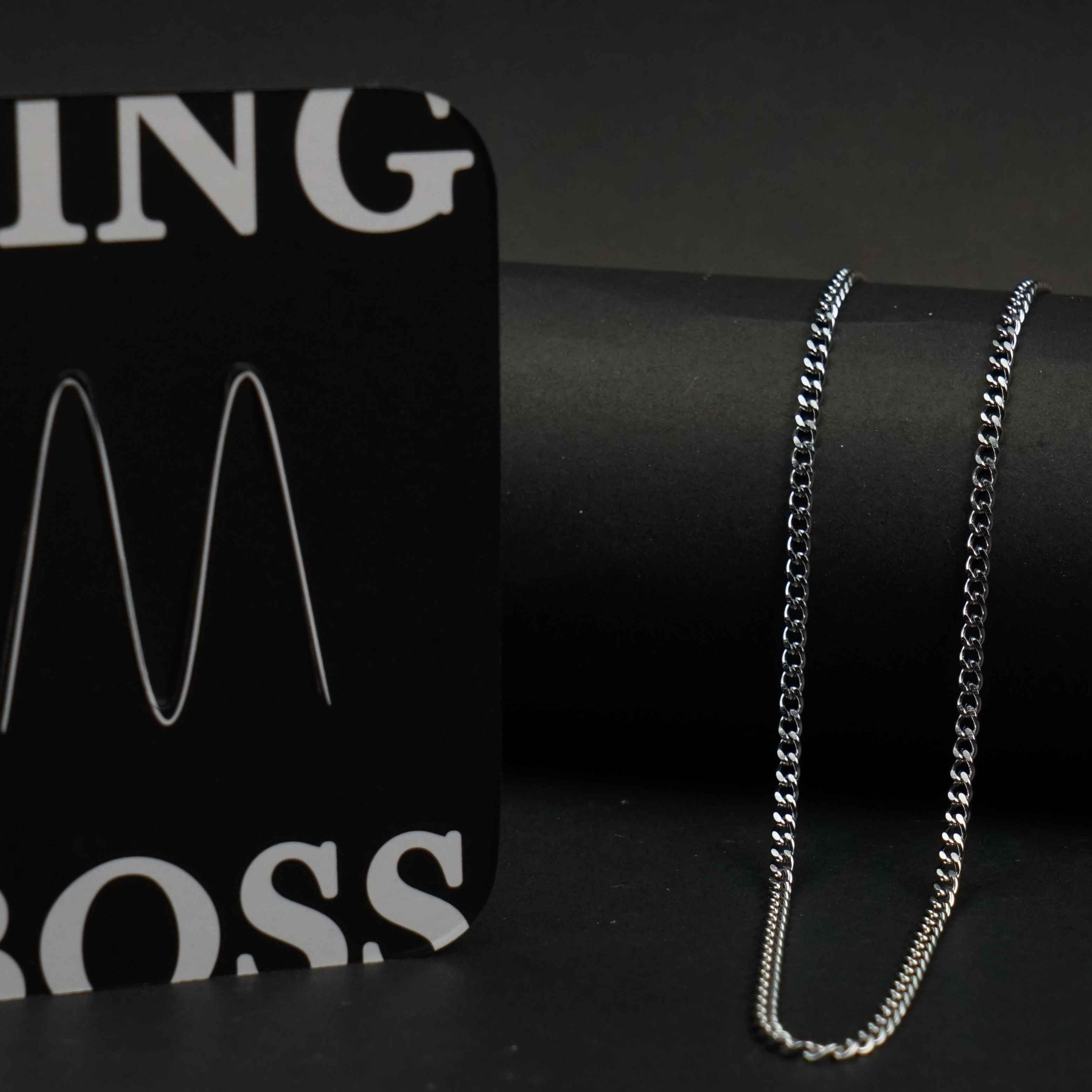 Cuban Chain & Bracelet Set 4mm