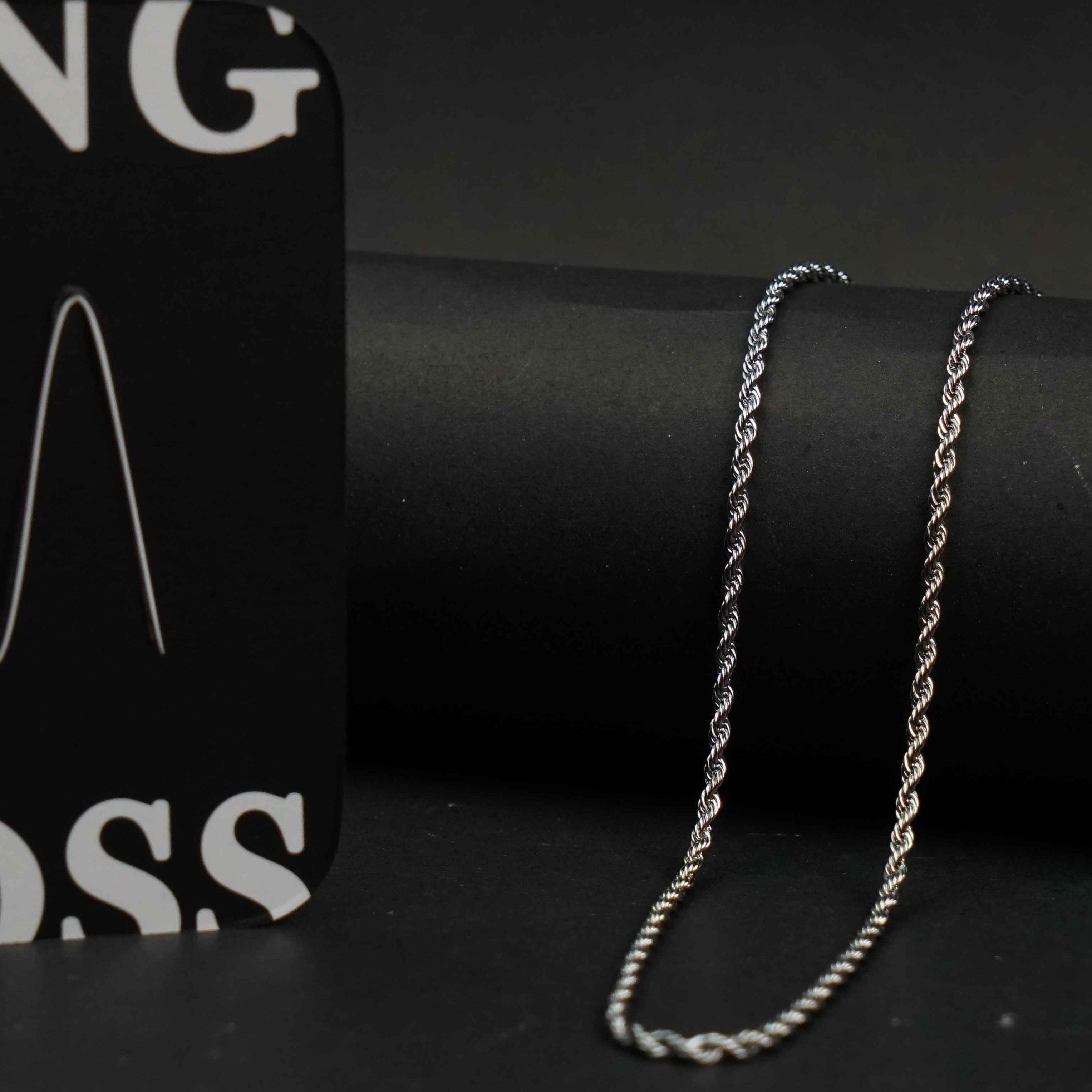 Rope Chain & Bracelet Set 3mm