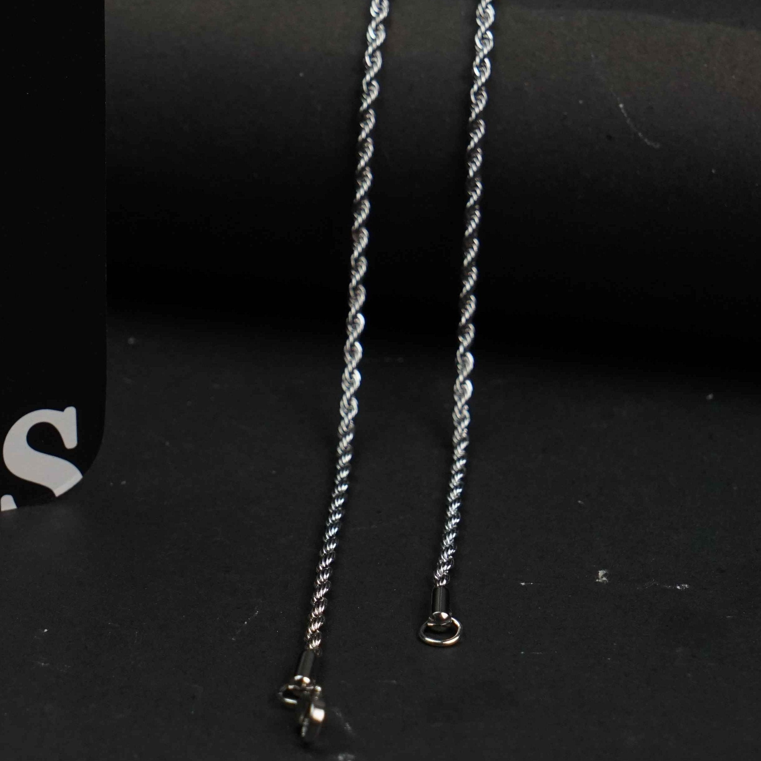 Rope Chain & Bracelet Set 3mm