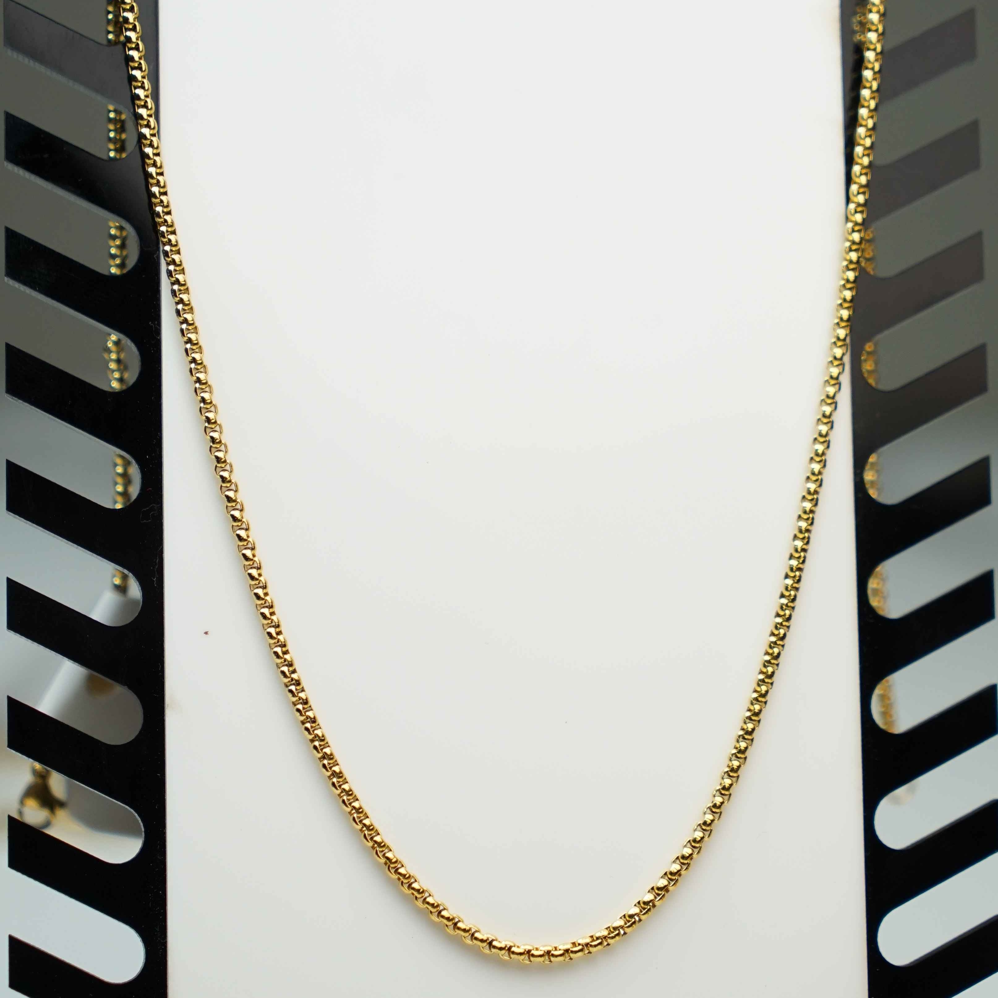 Golden Box Chain 3 mm