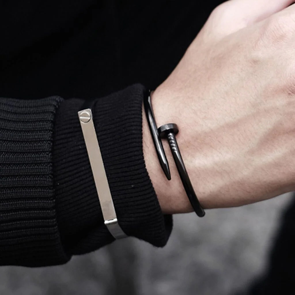 Black Nail Bracelet