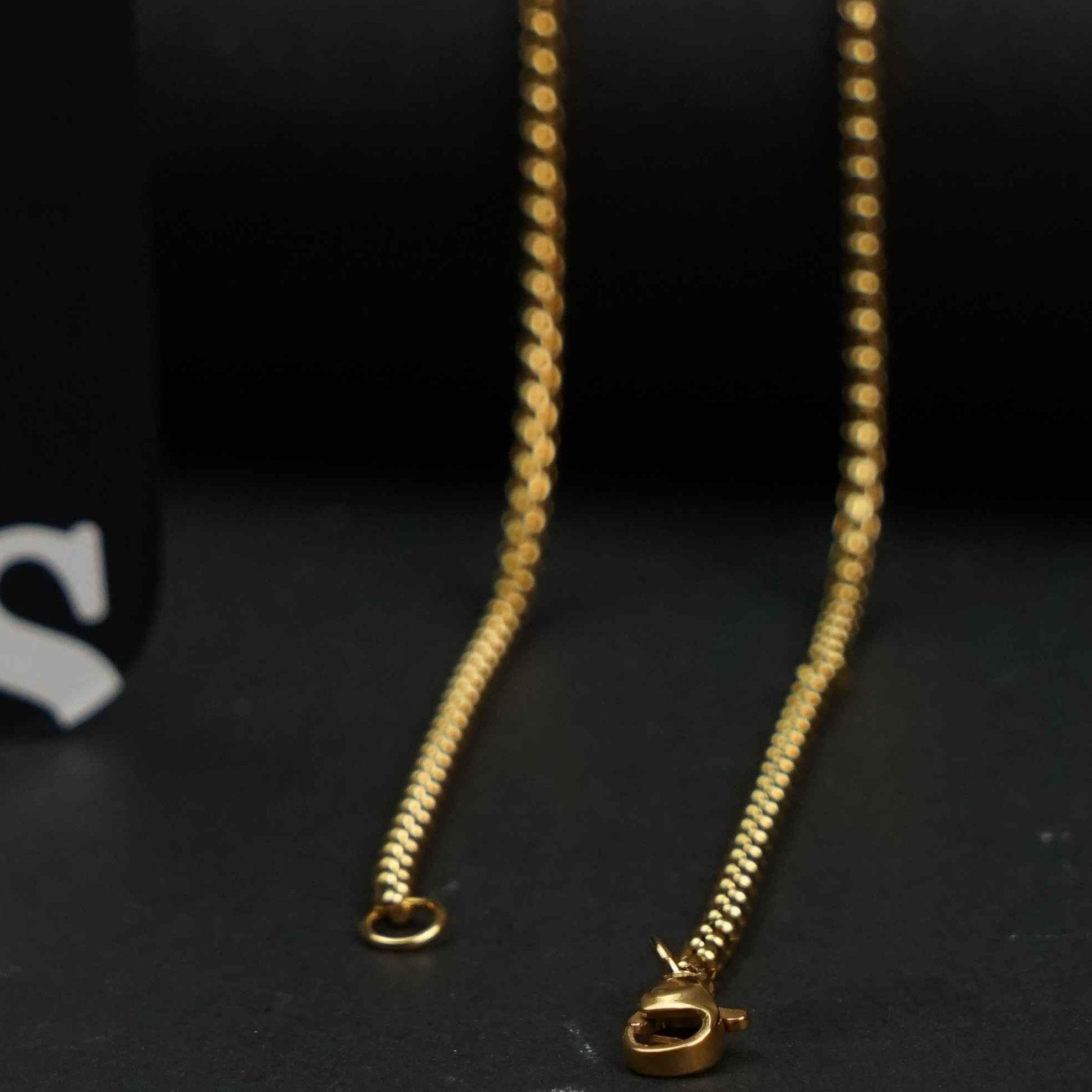 Golden Box Chain 3 mm