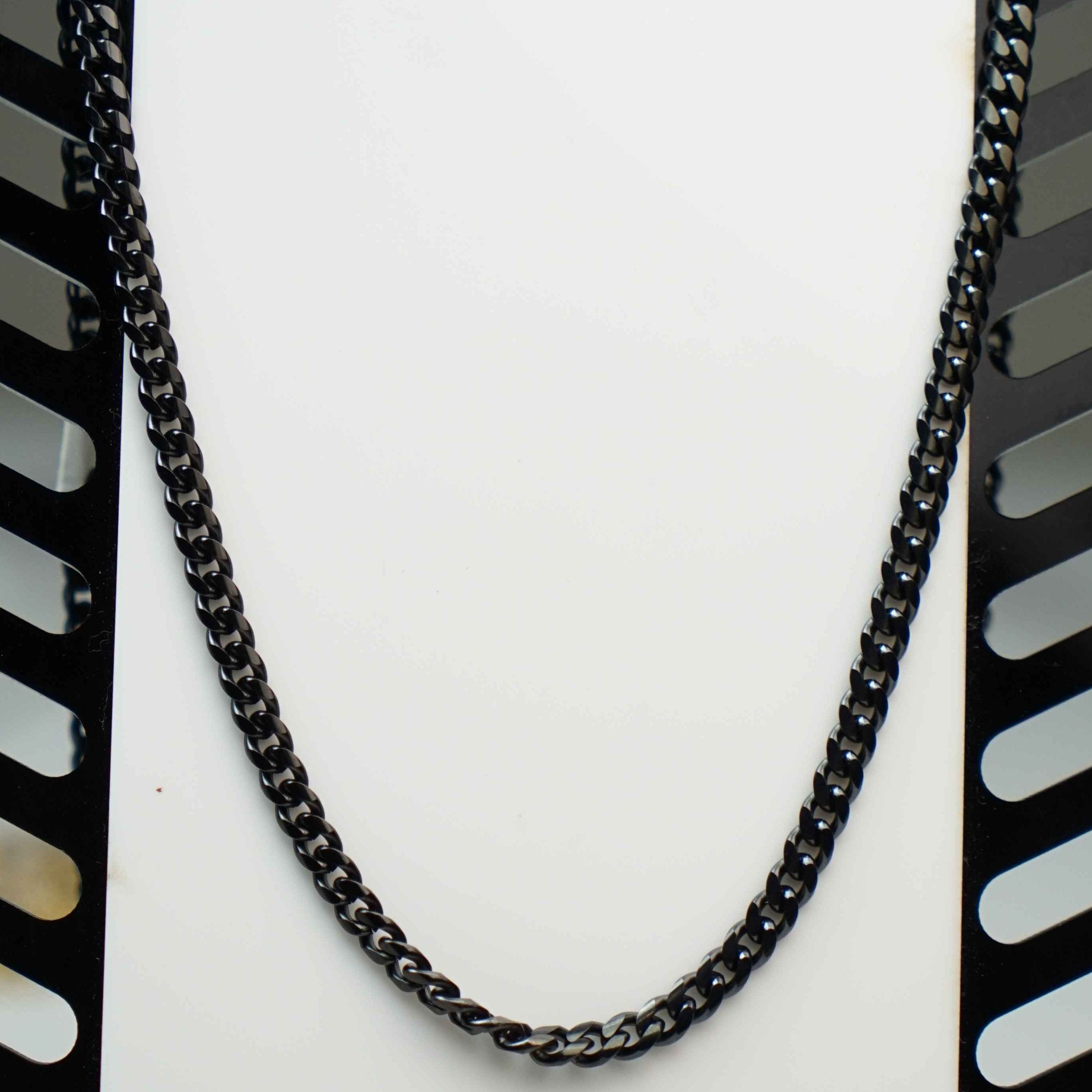 Black Cuban Chain 6mm