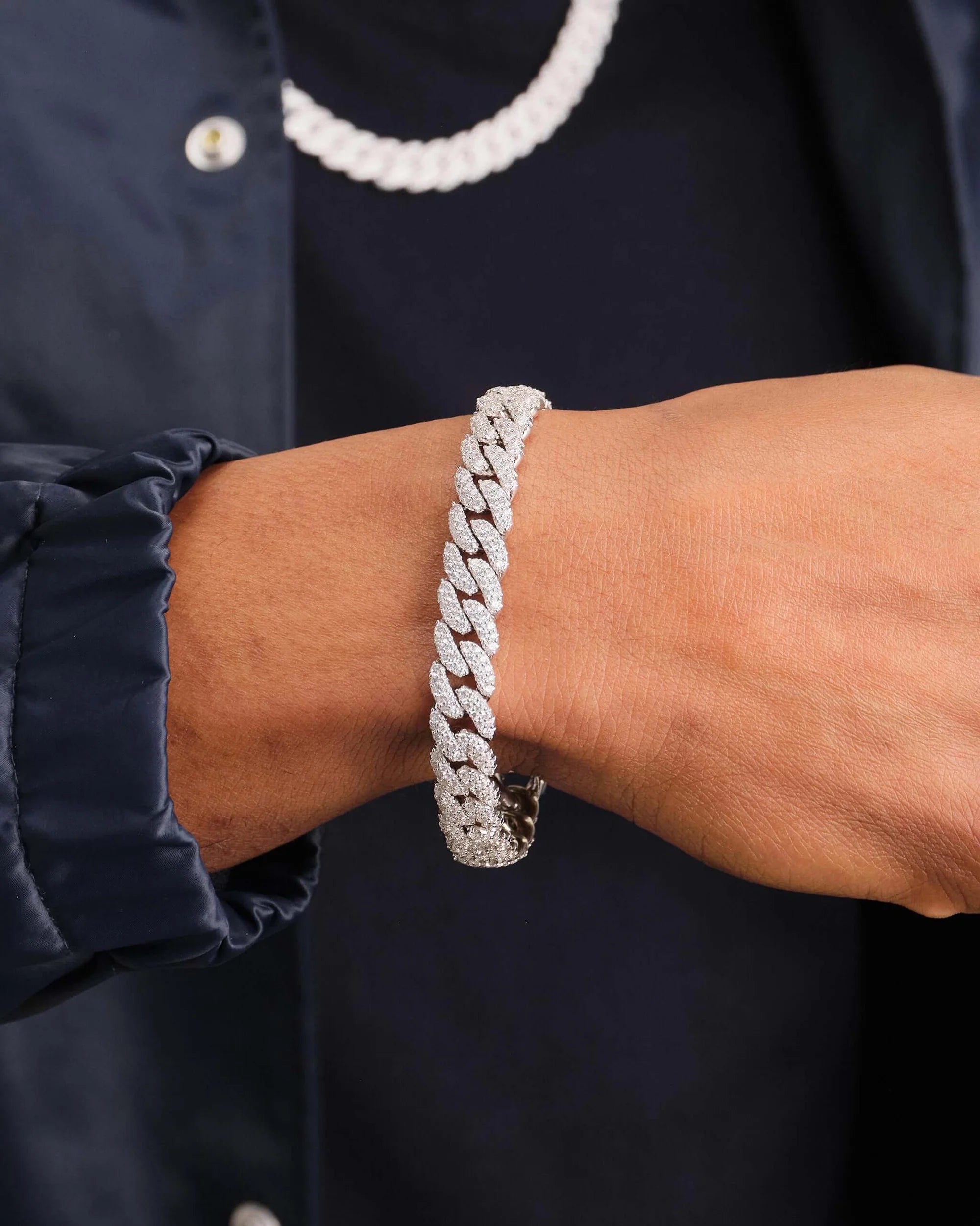 Iced Out Cuban Set - 10mm