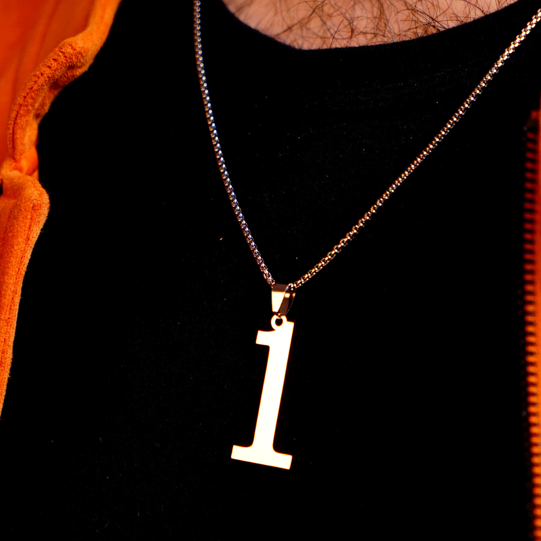 Number 1 Necklace